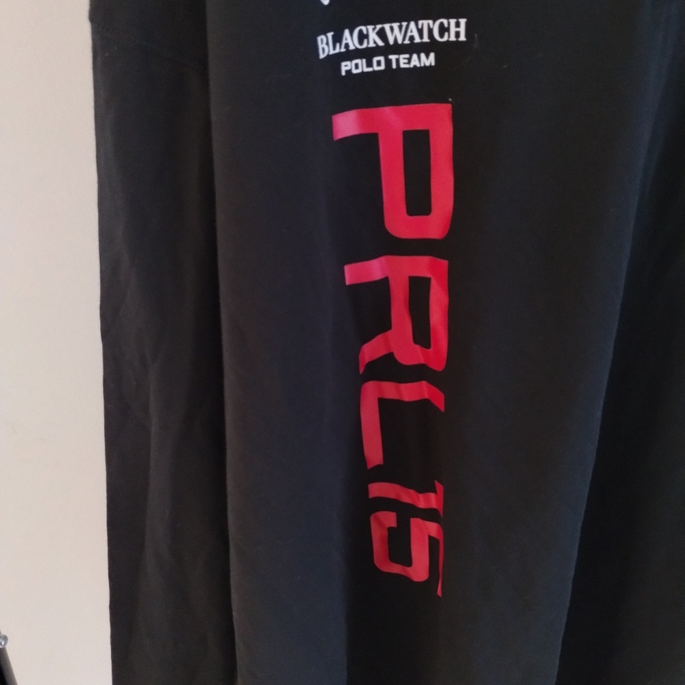 Polo Ralph Lauren Mens Blackwatch Polo Team Long Sleeve Shirt T-Shirt 3XL PRL 15 - Picture 4 of 9